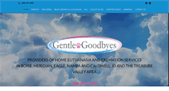 Desktop Screenshot of gentlegoodbyes.com